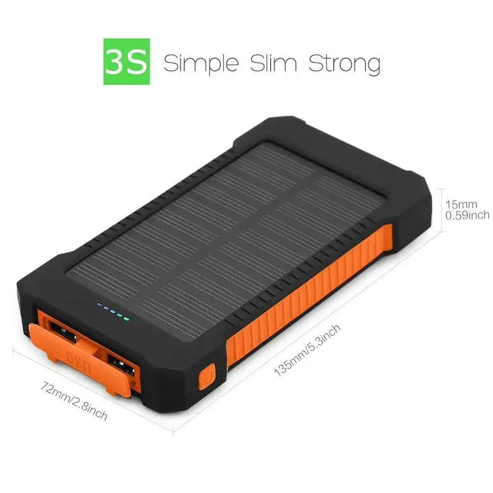 Powerbank solar 8000 mAh